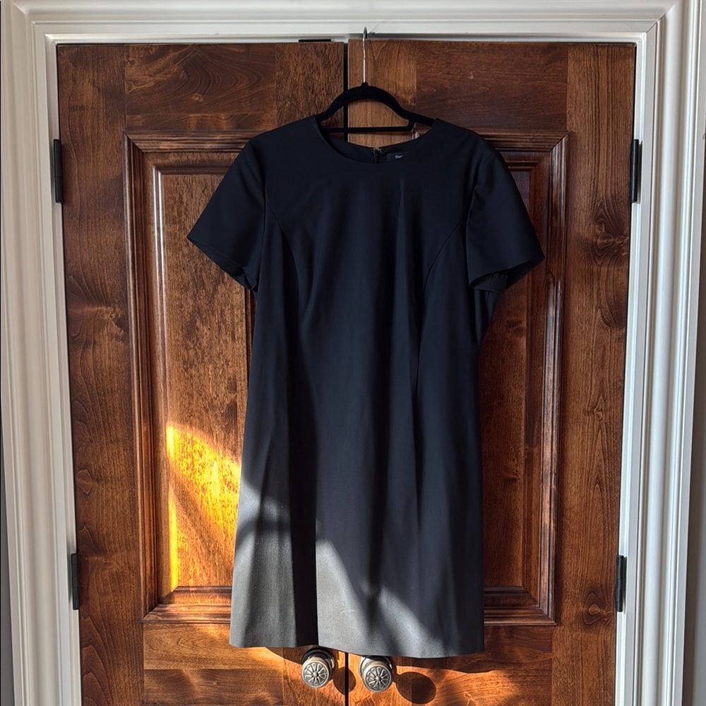 Theory Sheath Dress in Good Wool
